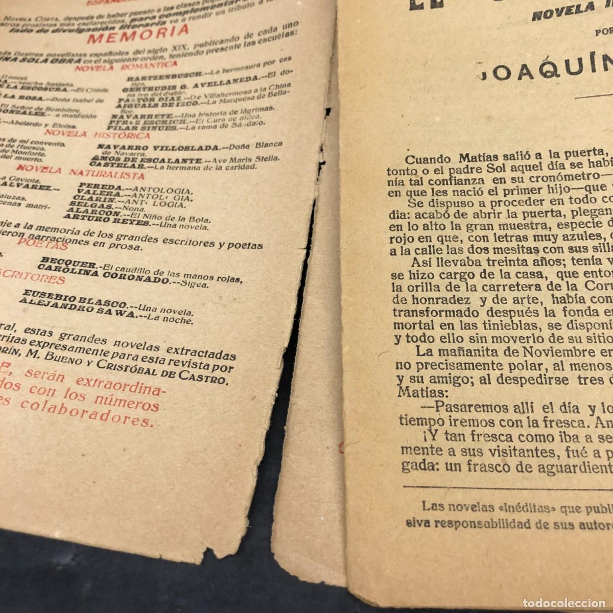 Libros antiguos: LA NOVELA CORTA - JOAQUIN BELDA - SOUPER-CHOTIS / 545 - Foto 3