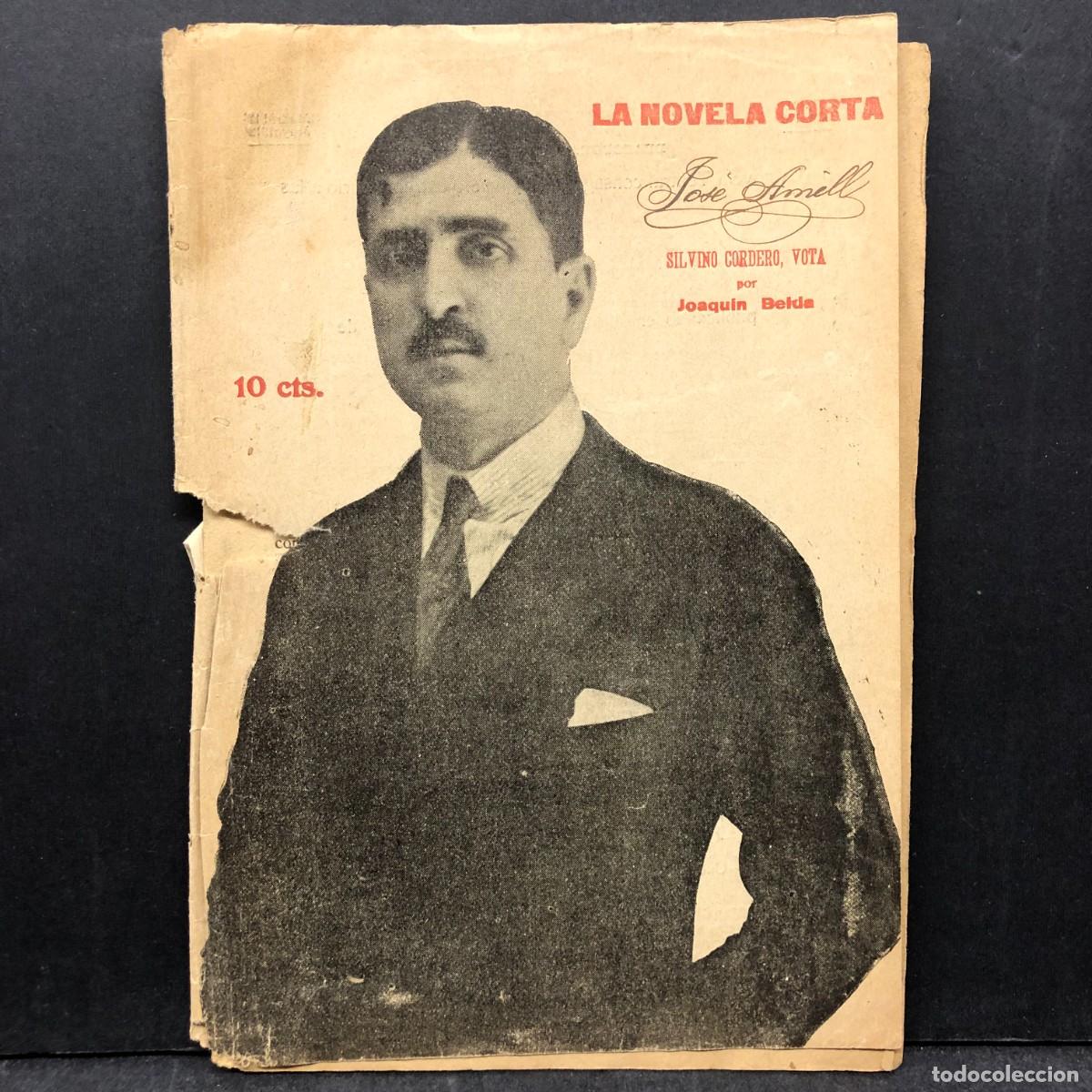 Libros antiguos: LA NOVELA CORTA - SILVINO CORDERO, VOTA - POR JOAQUIN BELDA / 551