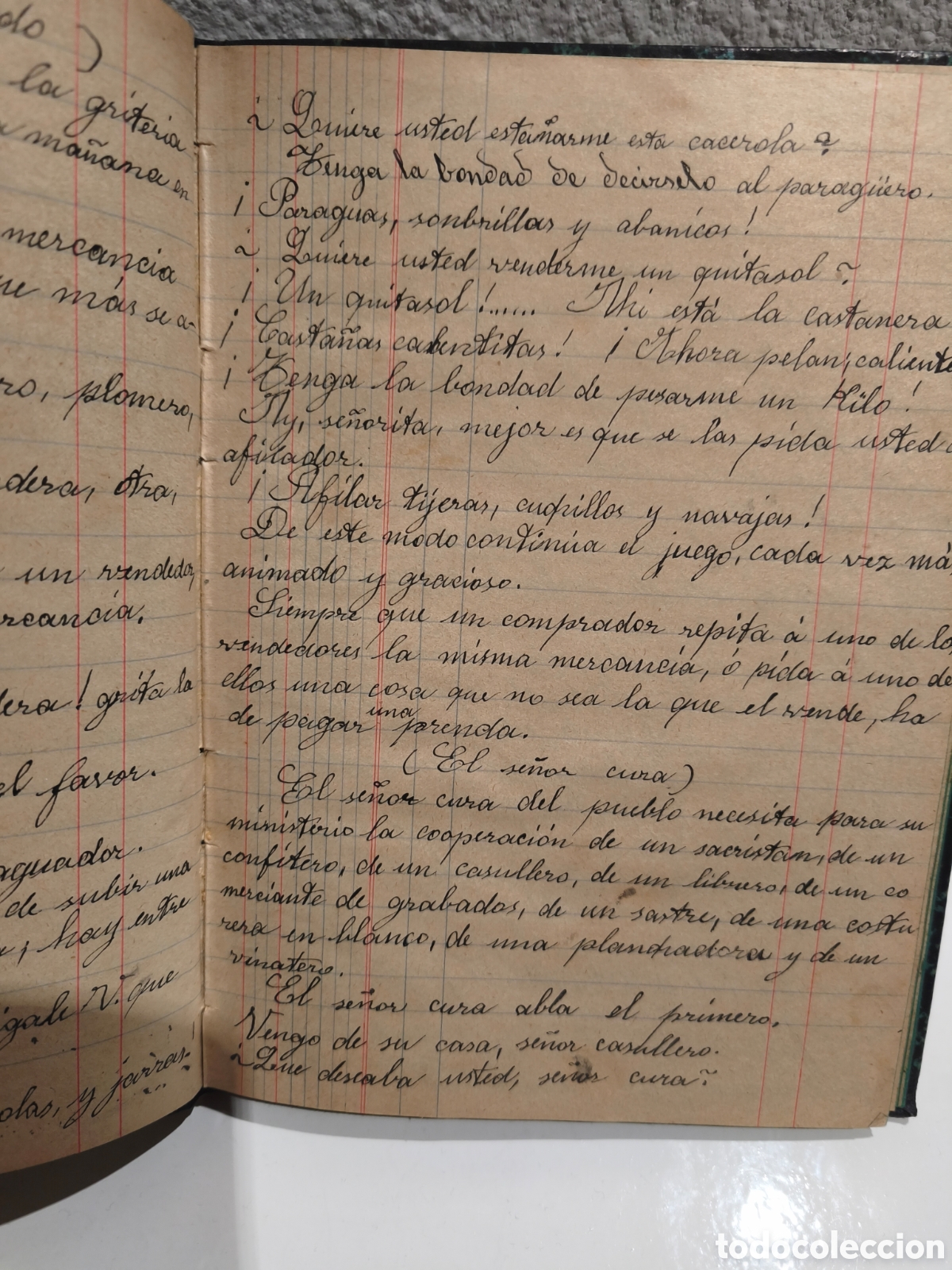 Libros antiguos: LIBRO MANUSCRITO SOBRE JUEGOS DE PRENDAS - Foto 4