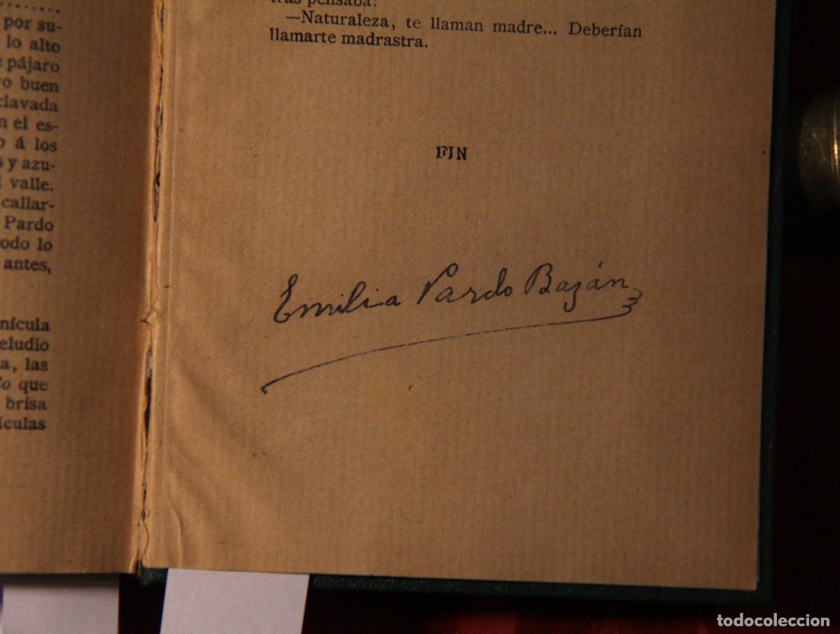 Libros antiguos: PARDO BAZ&Aacute;N,EMILIA - LA MADRE NATURALEZA 1910 - FIRMADO