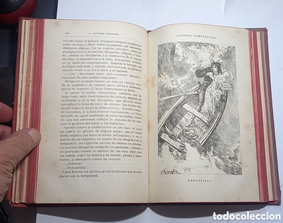 Libros antiguos: CUENTOS FANT&Aacute;STICOS DE TEODORO HOFFMANN. 1887. - Foto 4