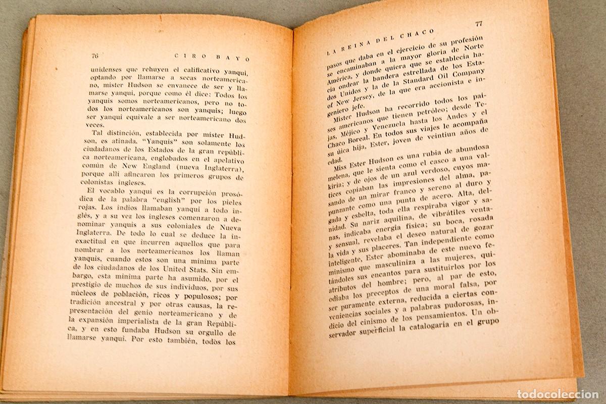 Libros antiguos: RIRO BAYO - LA REINA DEL CHACO - 1935 - Foto 6