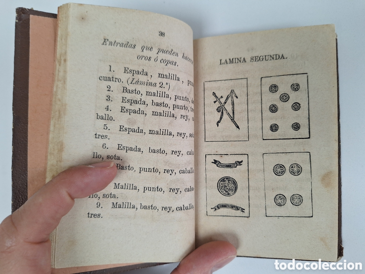 Libros antiguos: Juego del tresillo. Arte de jugarlo, a&ntilde;o 1875
