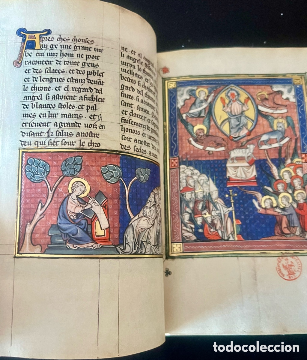 Libros antiguos: Apocalipsis .1313. Facs&iacute;mil Moleiro. - Foto 3