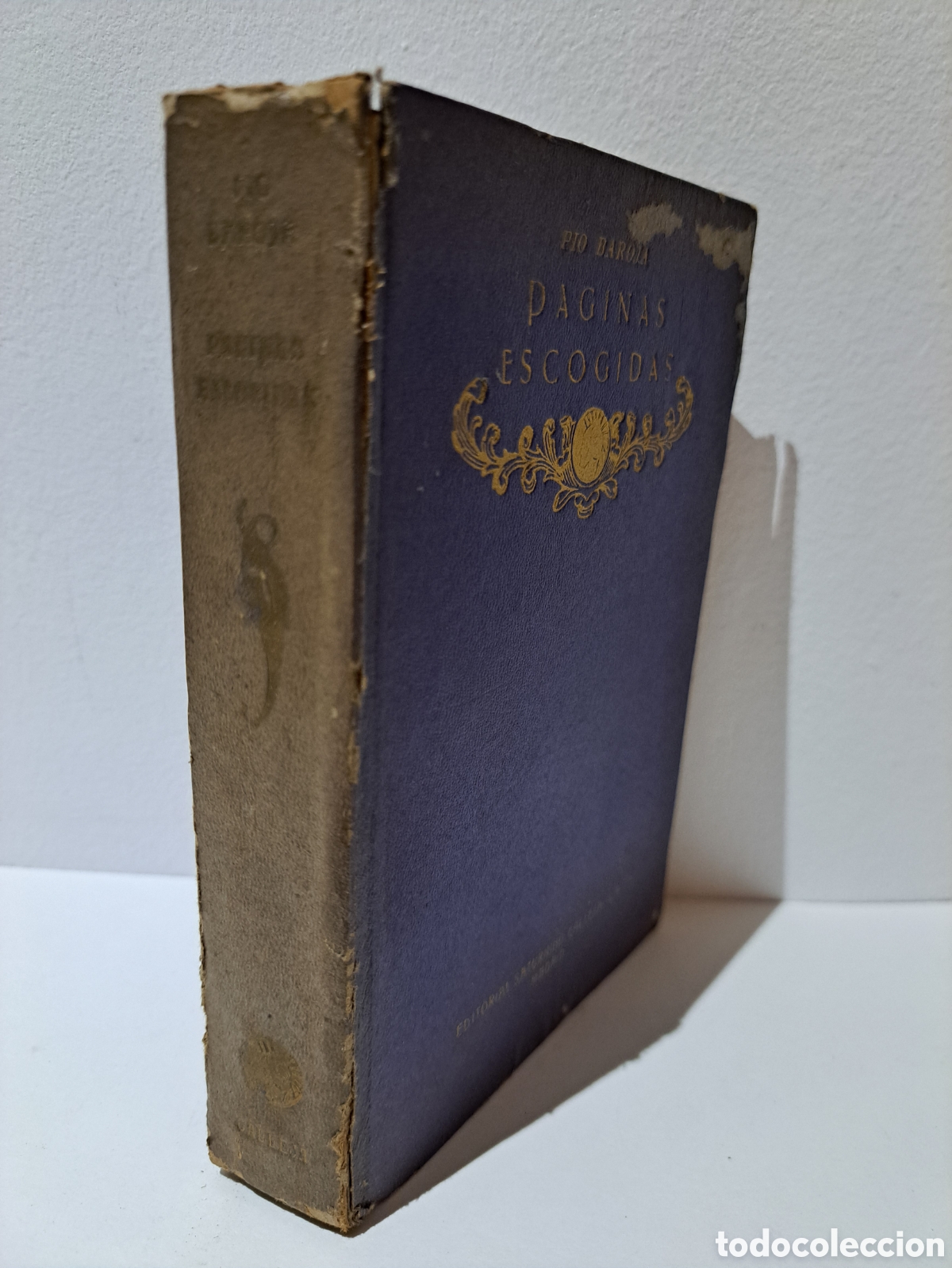 Old books: PAGINAS ESCOGIDAS - PIO BAROJA - CALLEJA, 1936