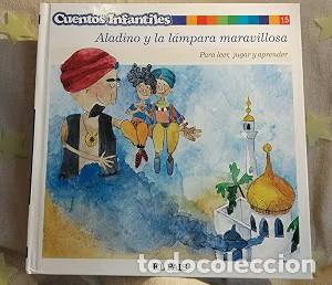 Libros antiguos: Aladino y la l&aacute;mpara maravillosa - Cuentos Infantiles, N&ordm; 15