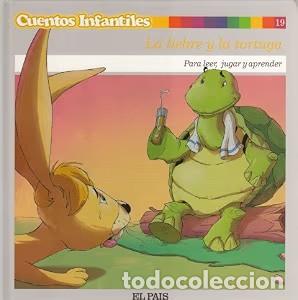 Libri antichi: La liebre y la tortuga - Jean de La Fontaine; Gerardo Bar&oacute; - El Pais - Cuentos Infantiles, N&ordm; 19