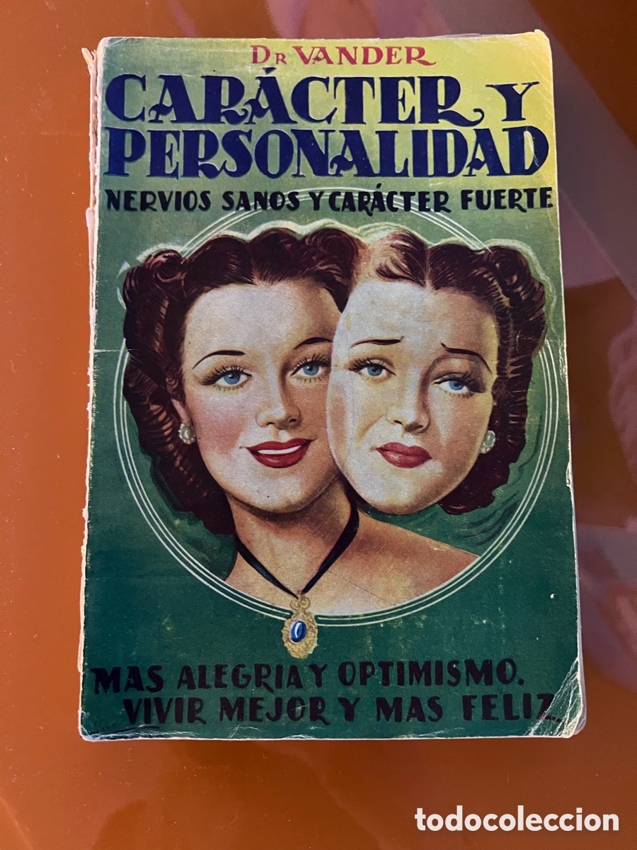 Livres anciens: Caracter y personalidad Dr Vander