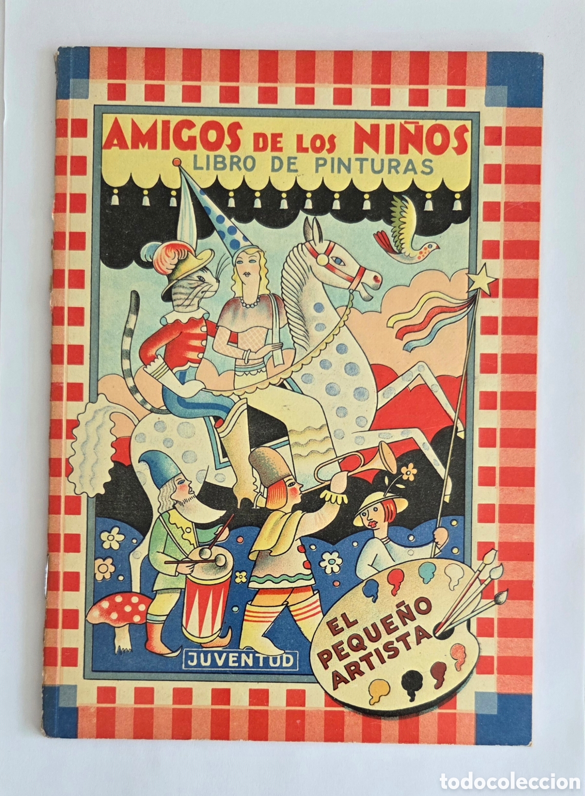 Libri antichi: Amigos de los Ni&ntilde;os: Libro de Pinturas. Editorial Juventud. A&ntilde;os 30.