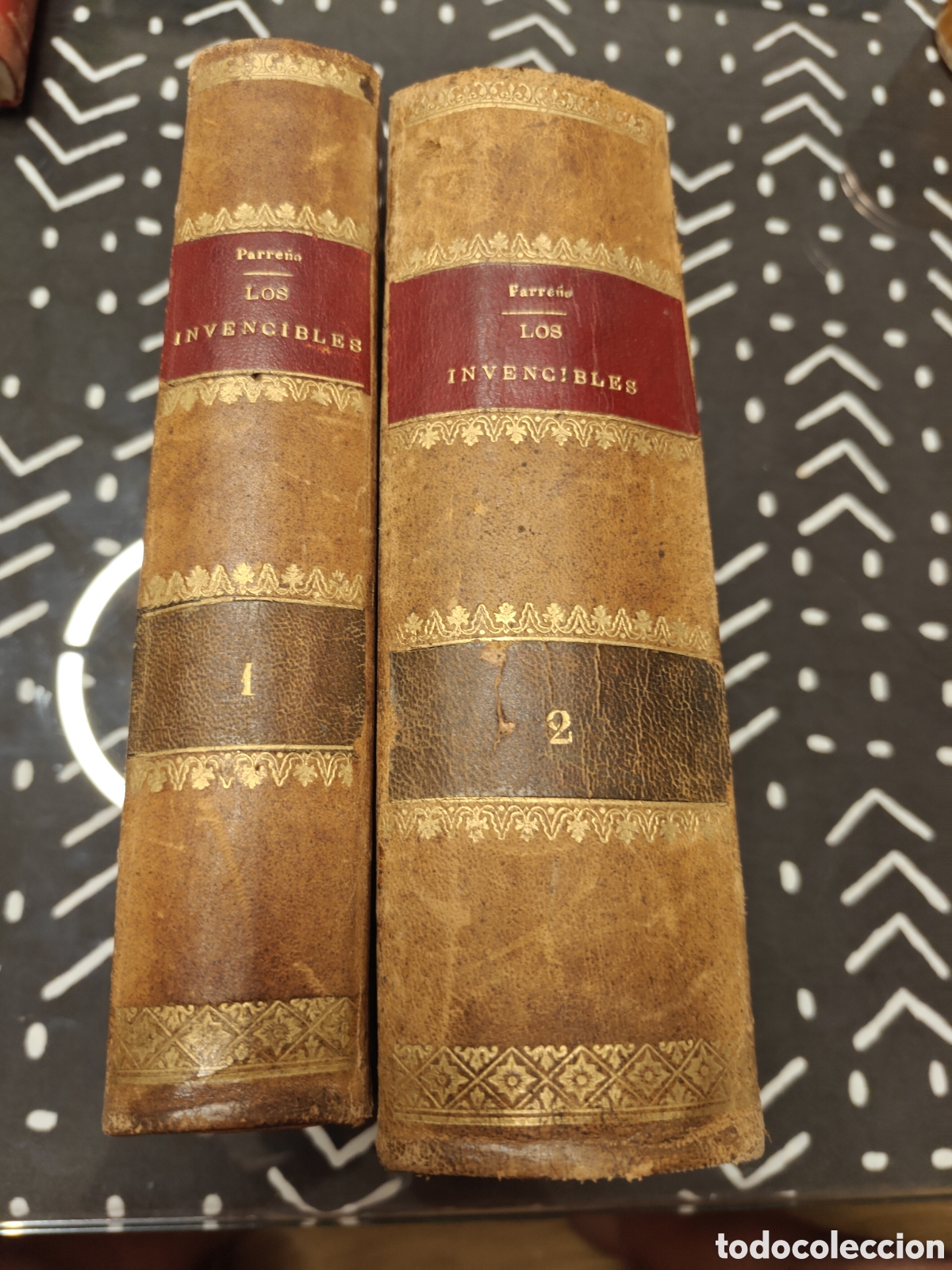 Antiquarische B&uuml;cher: Los Invencibles &ndash; Parre&ntilde;o | 1893 | 2 Tomos | Felipe Gonz&aacute;lez Rojas, Madrid | Libro Antiguo