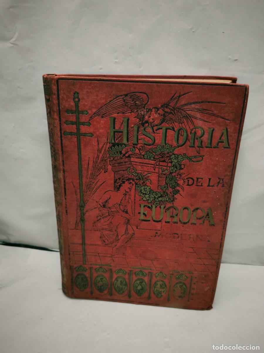 Antiquarische B&uuml;cher: HISTORIA DE LA EUROPA MODERNA, Tomo II (Tapa dura, edici&oacute;n 1895 aprox.)
