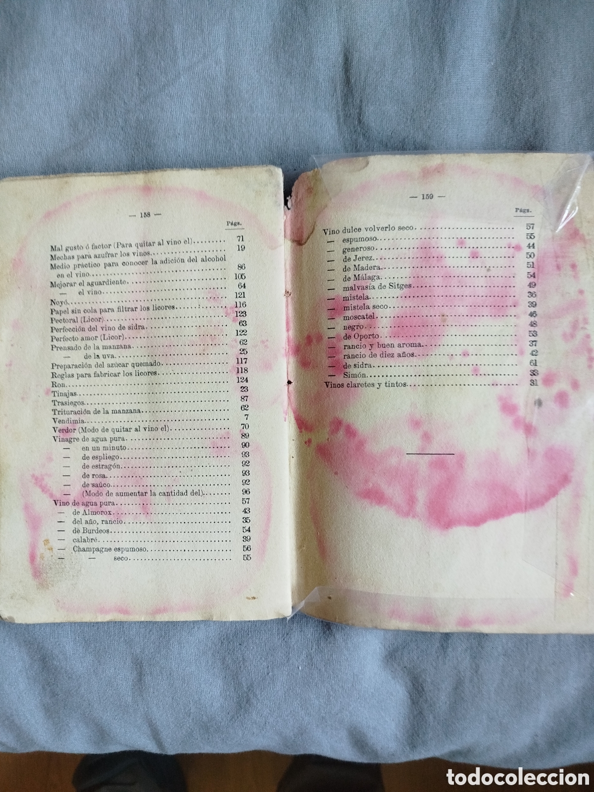 Libros antiguos: Manual para elaborar vinos 1912 - Foto 4