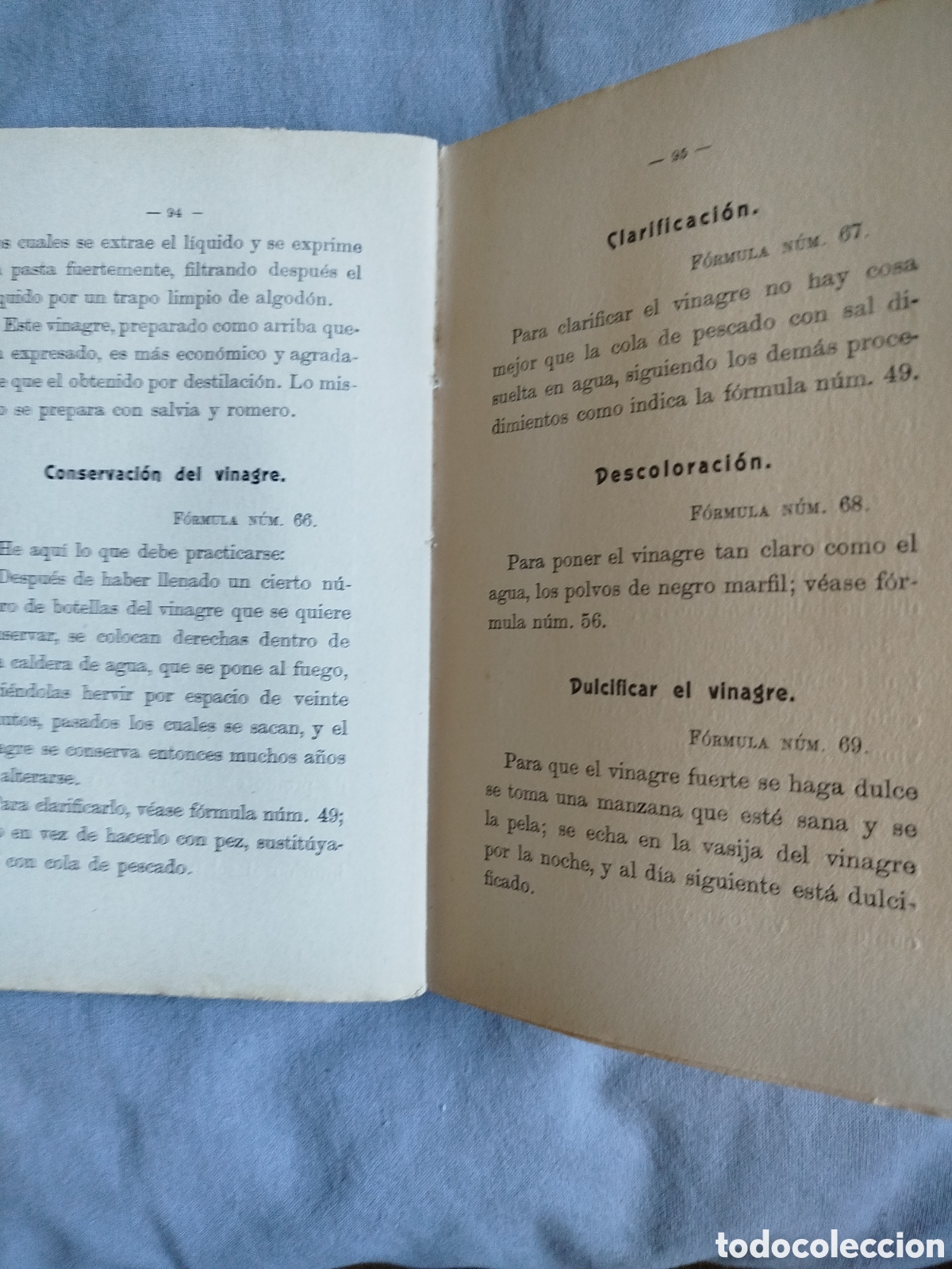 Libros antiguos: Manual para elaborar vinos 1912 - Foto 5