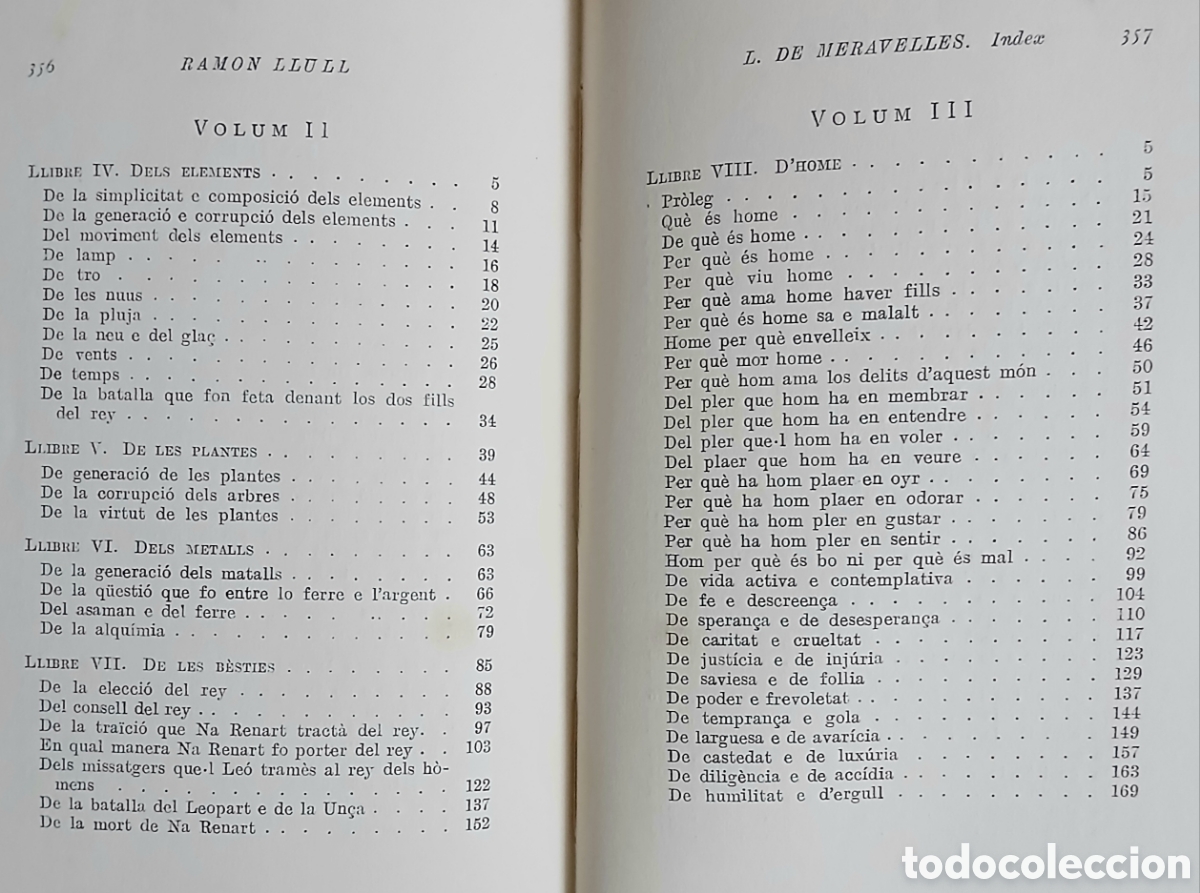 Libros antiguos: libre de meravelles, Ramon Llull - Foto 6