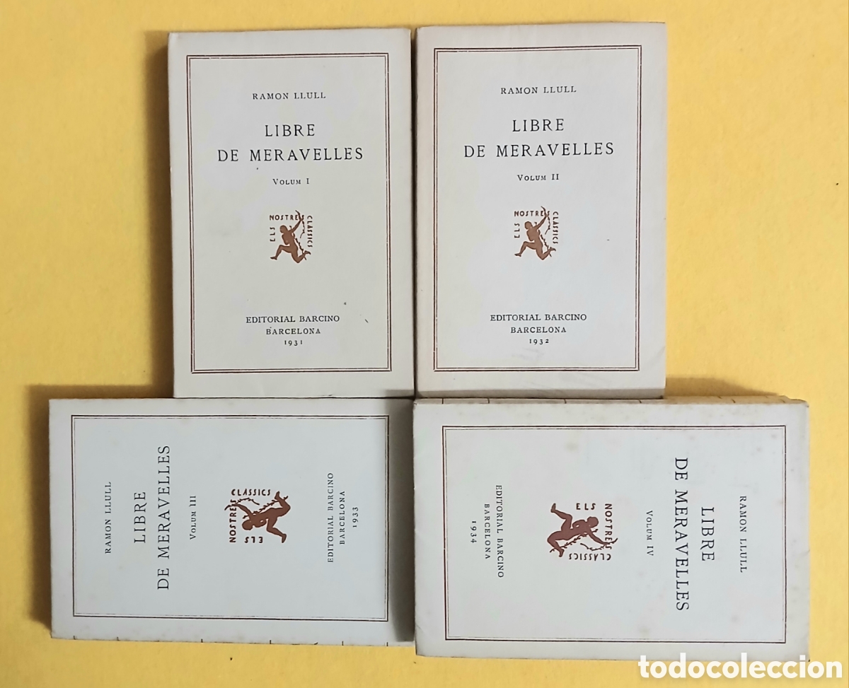 Antiquarische B&uuml;cher: libre de meravelles, Ramon Llull