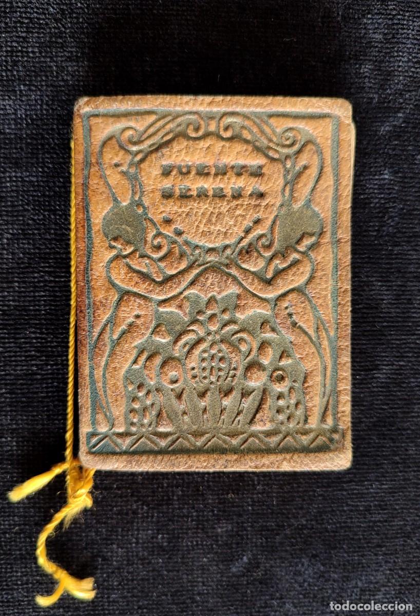 Antiquarische B&uuml;cher: FUENTE SERENA, GREGORIO MART&Iacute;NEZ SIERRA. BIBLIOTECA ESTRELLA, N&ordm; 1. 1919. MINIATURA PIEL