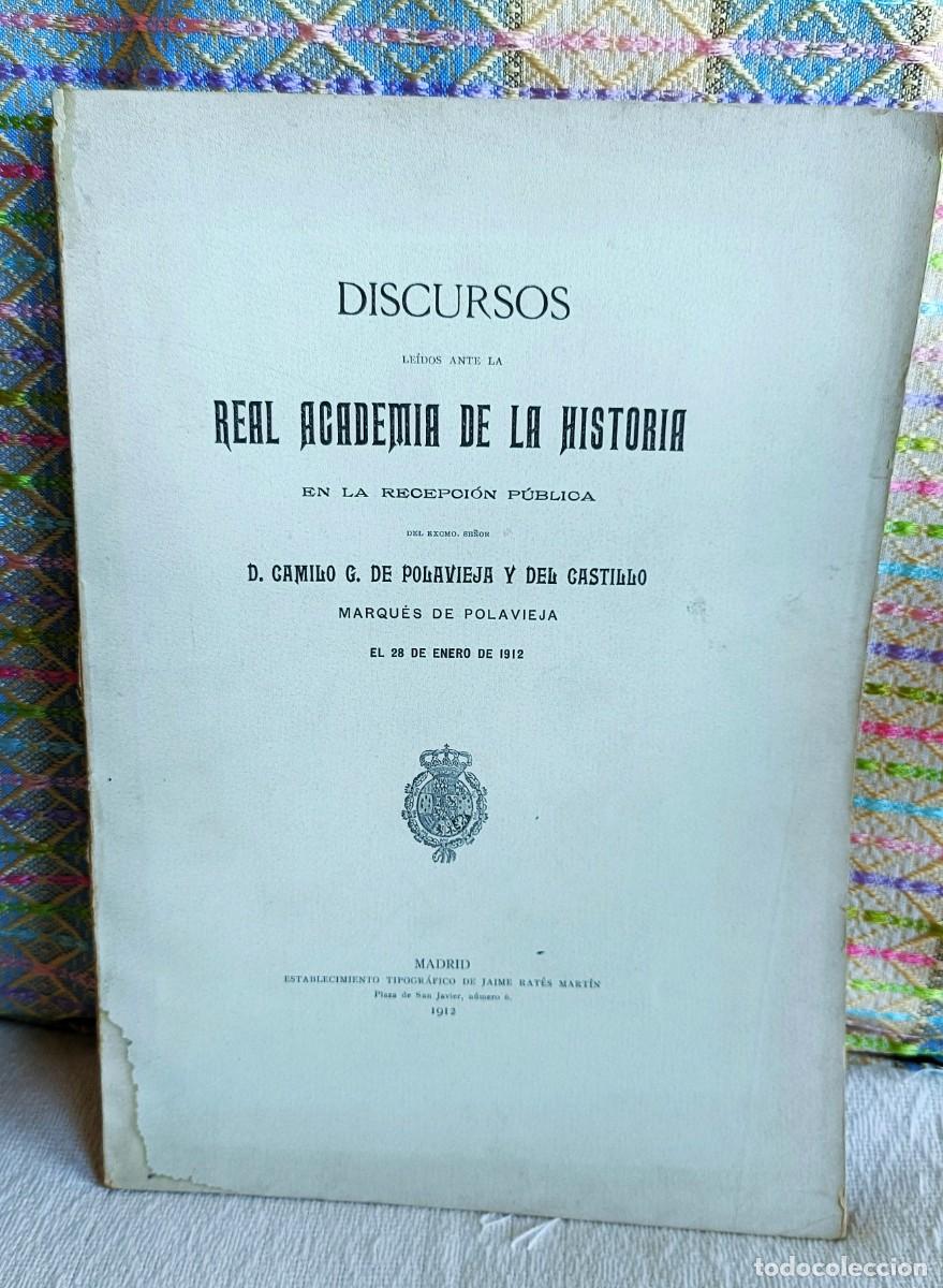 Libros antiguos: Polavieja y del Castillo. Imperio Espa&ntilde;ol-Colonias Espa&ntilde;olas-Historia de Espa&ntilde;a (RAH)