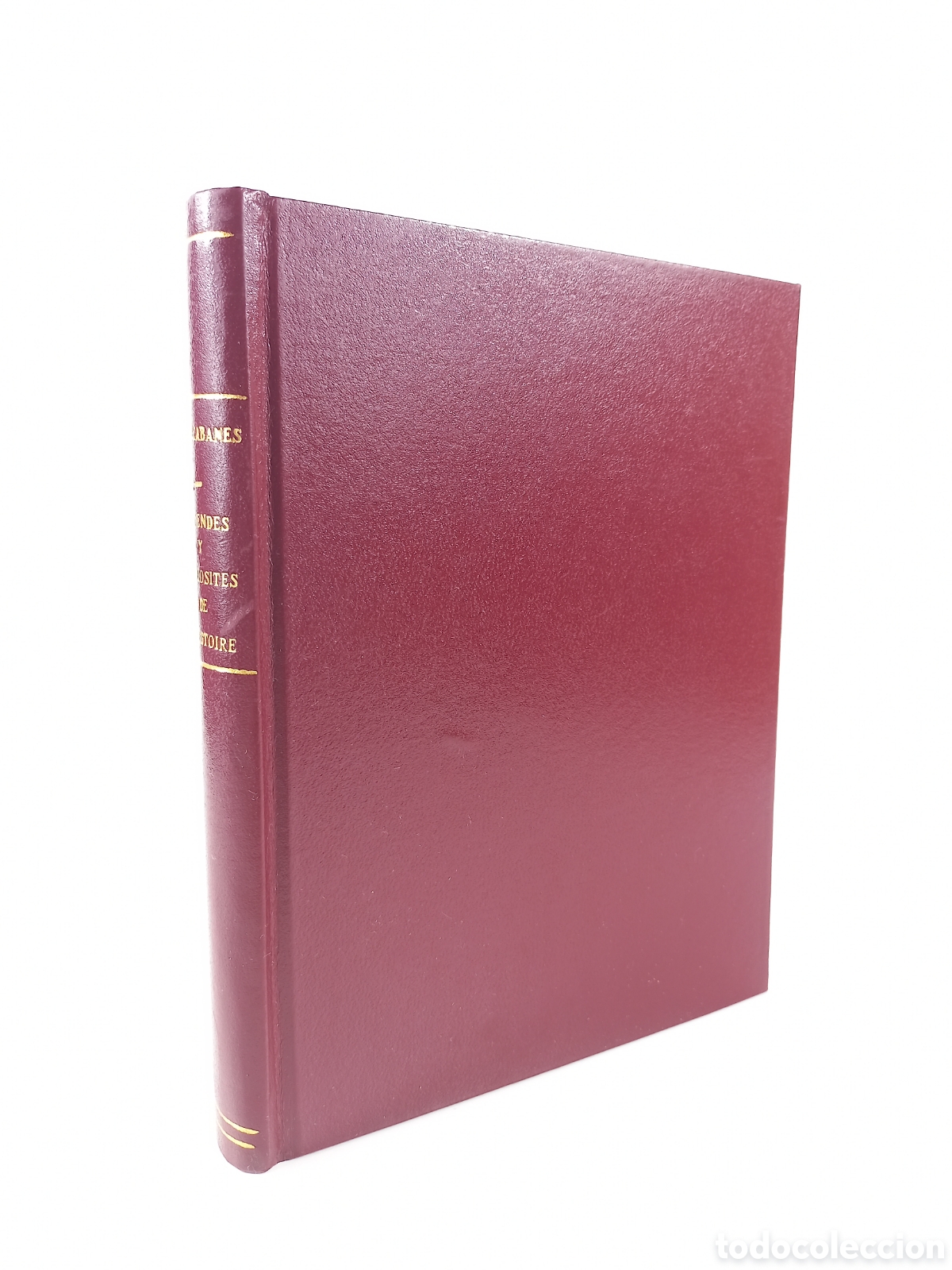 Libros antiguos: Leyendes et Curiosit&eacute;s de l'histoire. Cinquieme Serie. Cabanes. Albin Michel Editeur.