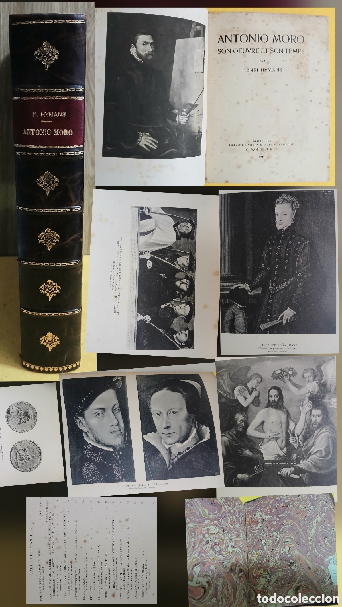 Libros antiguos: Antonio Moro, son oeuvre et son temps - Foto 1