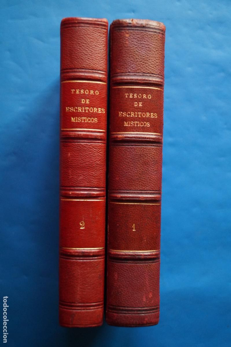 Libros antiguos: TESORO DE ESCRITORES MISTICOS ESPA&Ntilde;OLES. EUGENIO DE OCHOA.