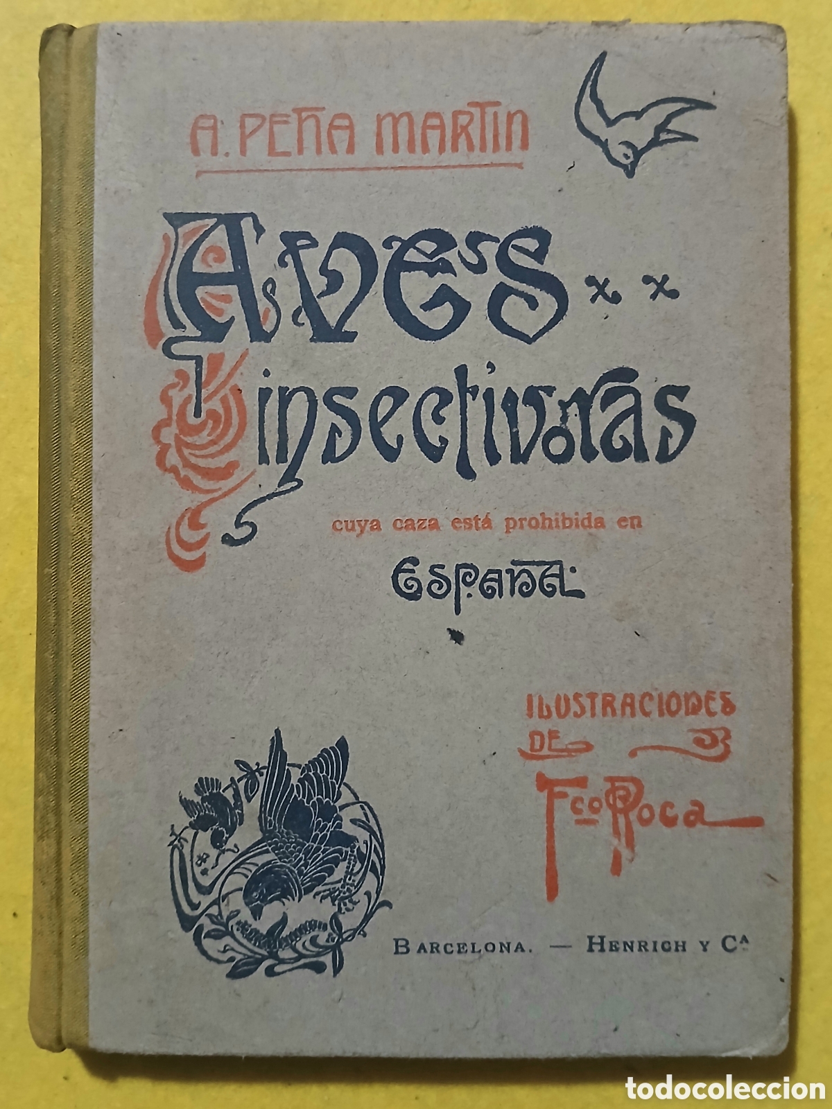 Libros antiguos: Tratado de las aves insectivoras - Foto 2