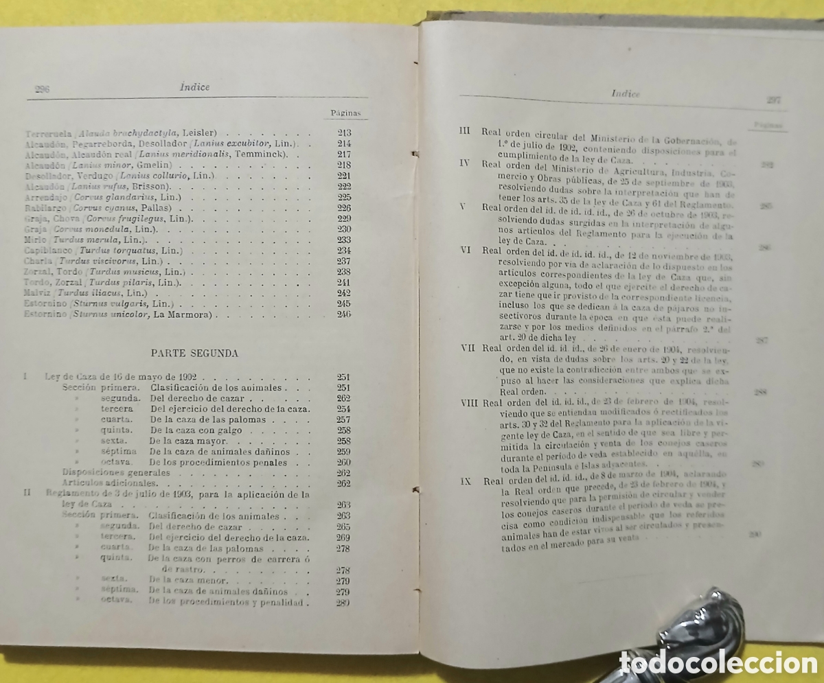 Libros antiguos: Tratado de las aves insectivoras - Foto 7
