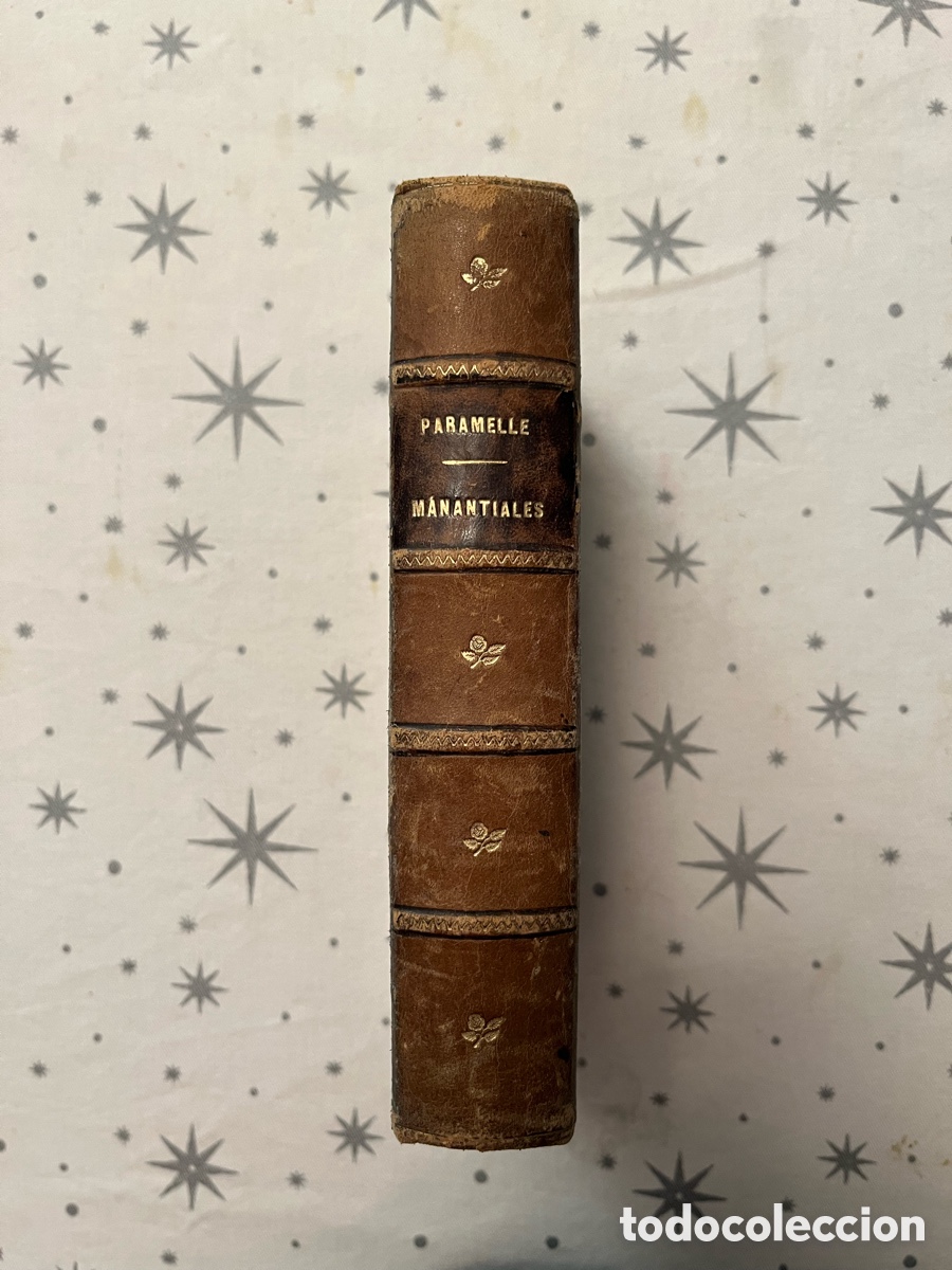Libros antiguos: Ejemplar de &ldquo;EL ARTE DE DESCUBRIR MANANTIALES&rdquo; , obra del Abate Paramelle, de 1892.