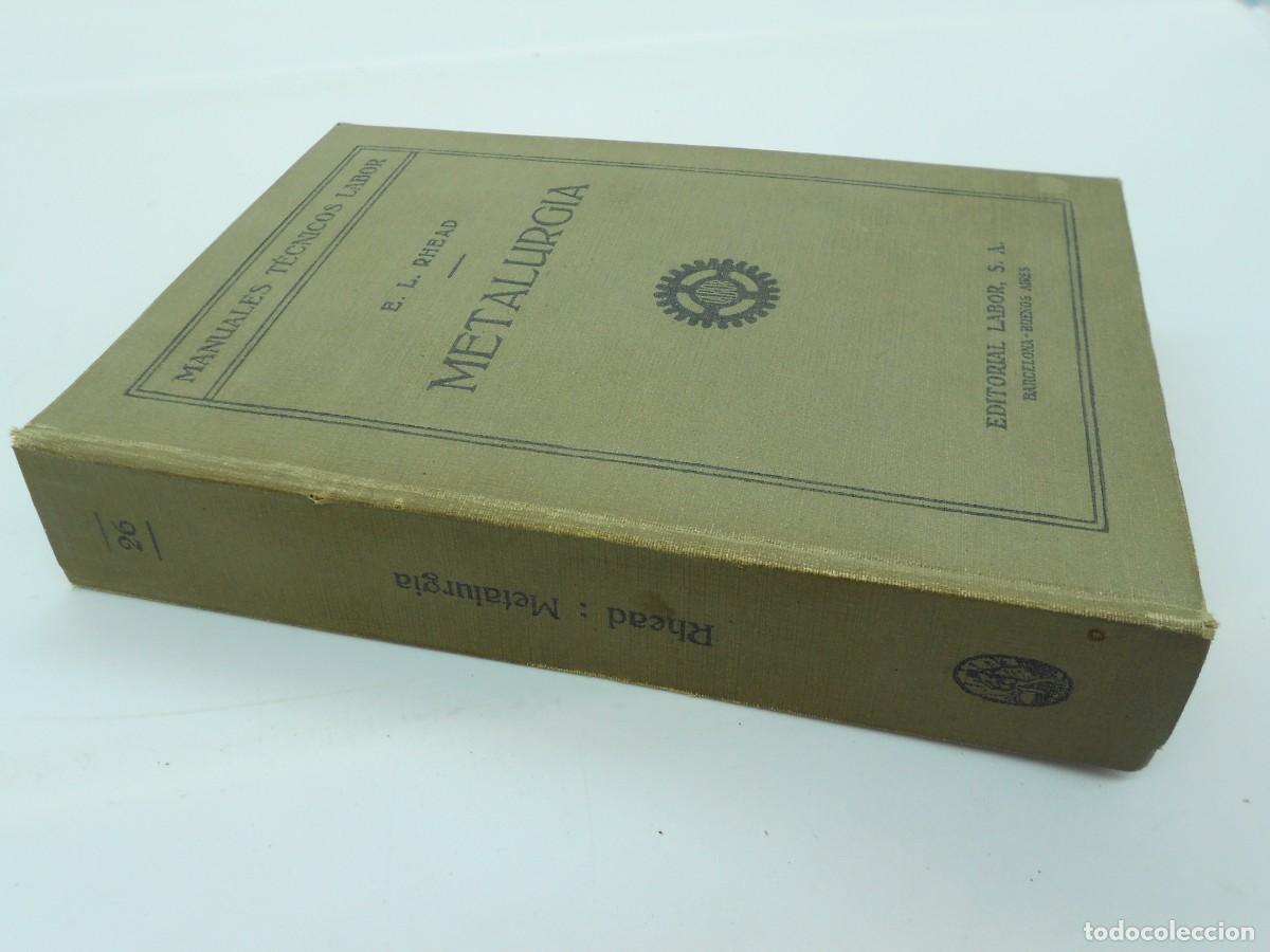 Libros antiguos: metalurgia labor 1928 - Foto 5
