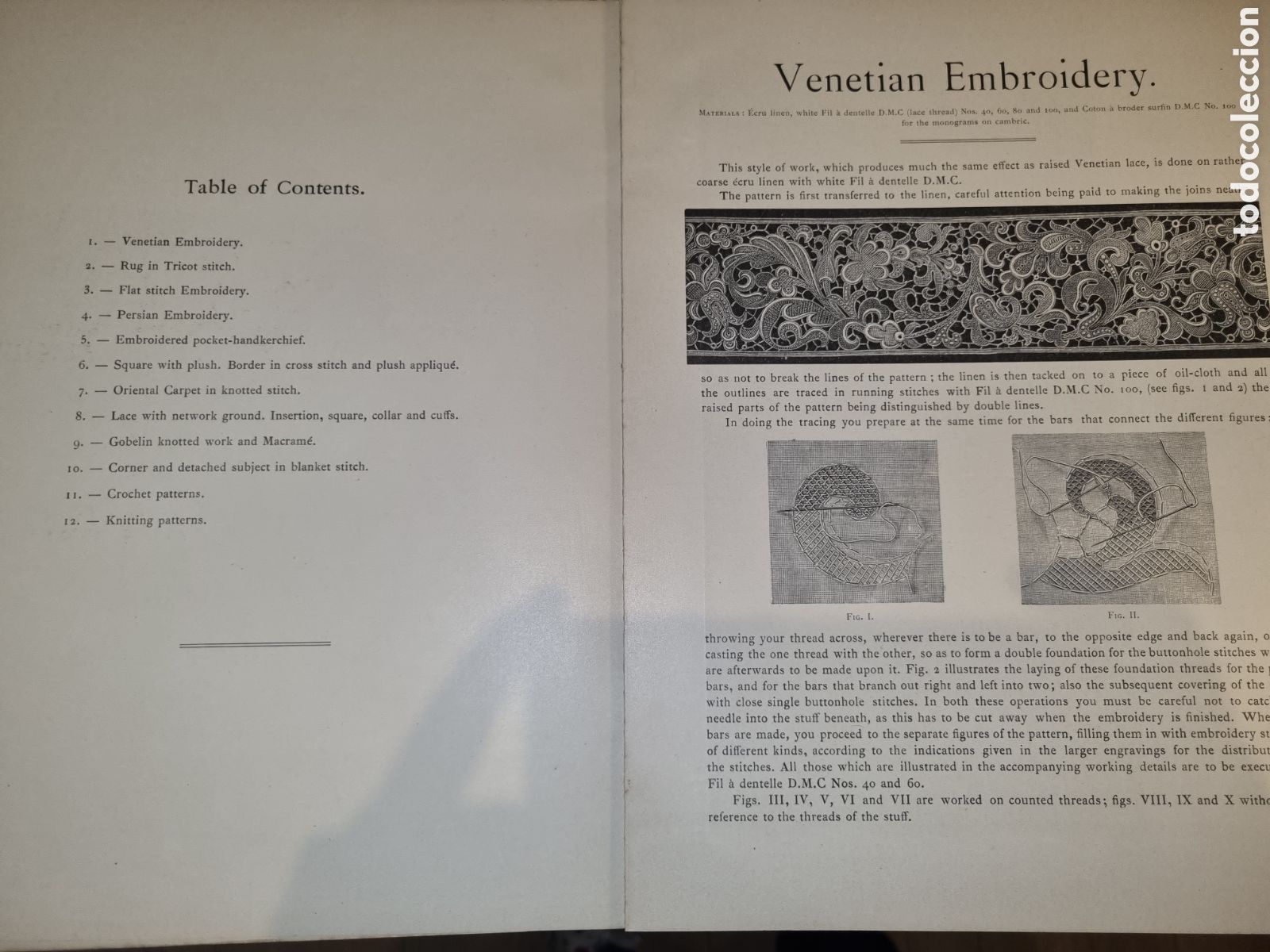 Libros antiguos: New patterns in old style by Emilie Bach. First Part. - Foto 4