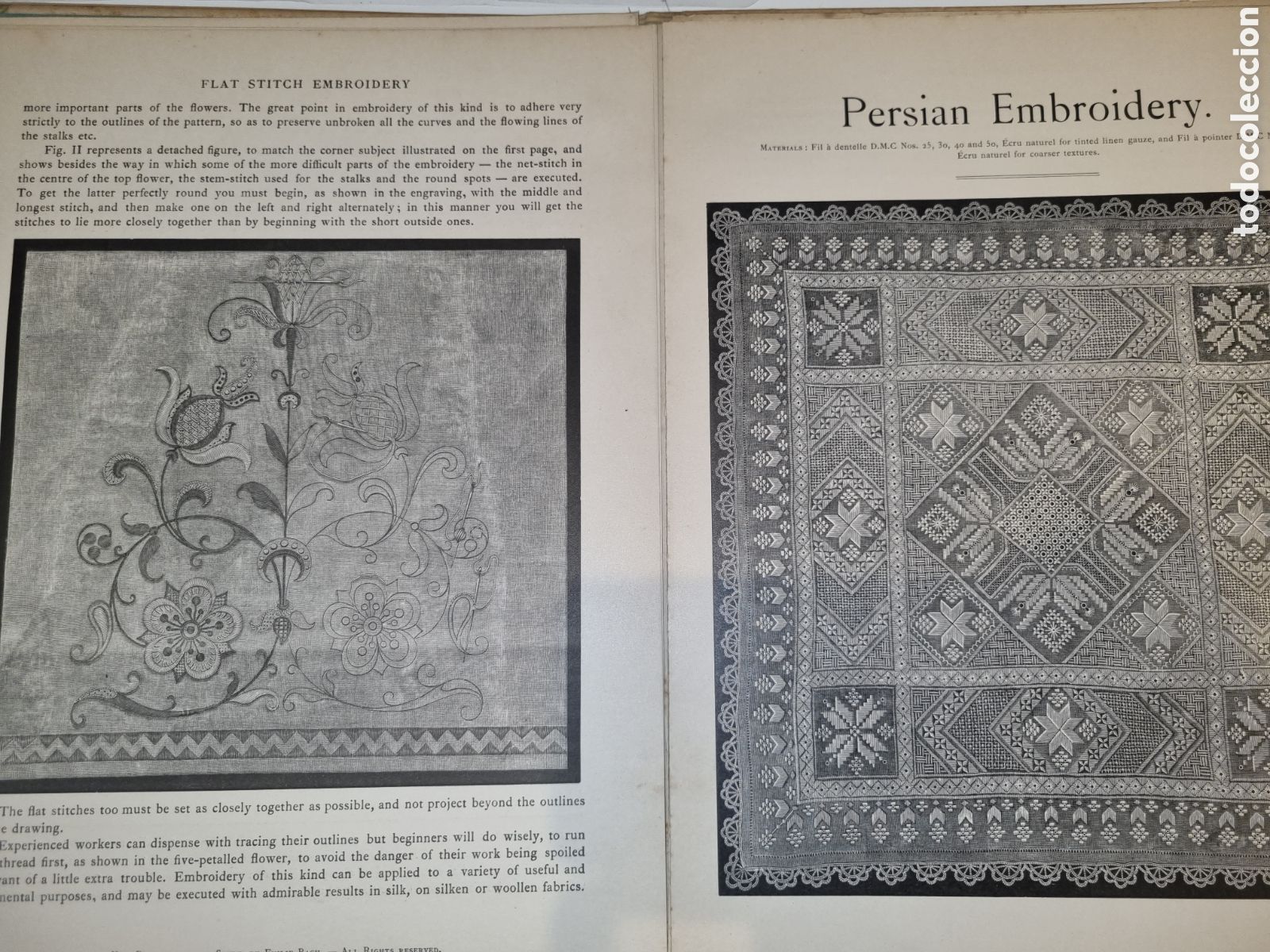Libros antiguos: New patterns in old style by Emilie Bach. First Part. - Foto 5