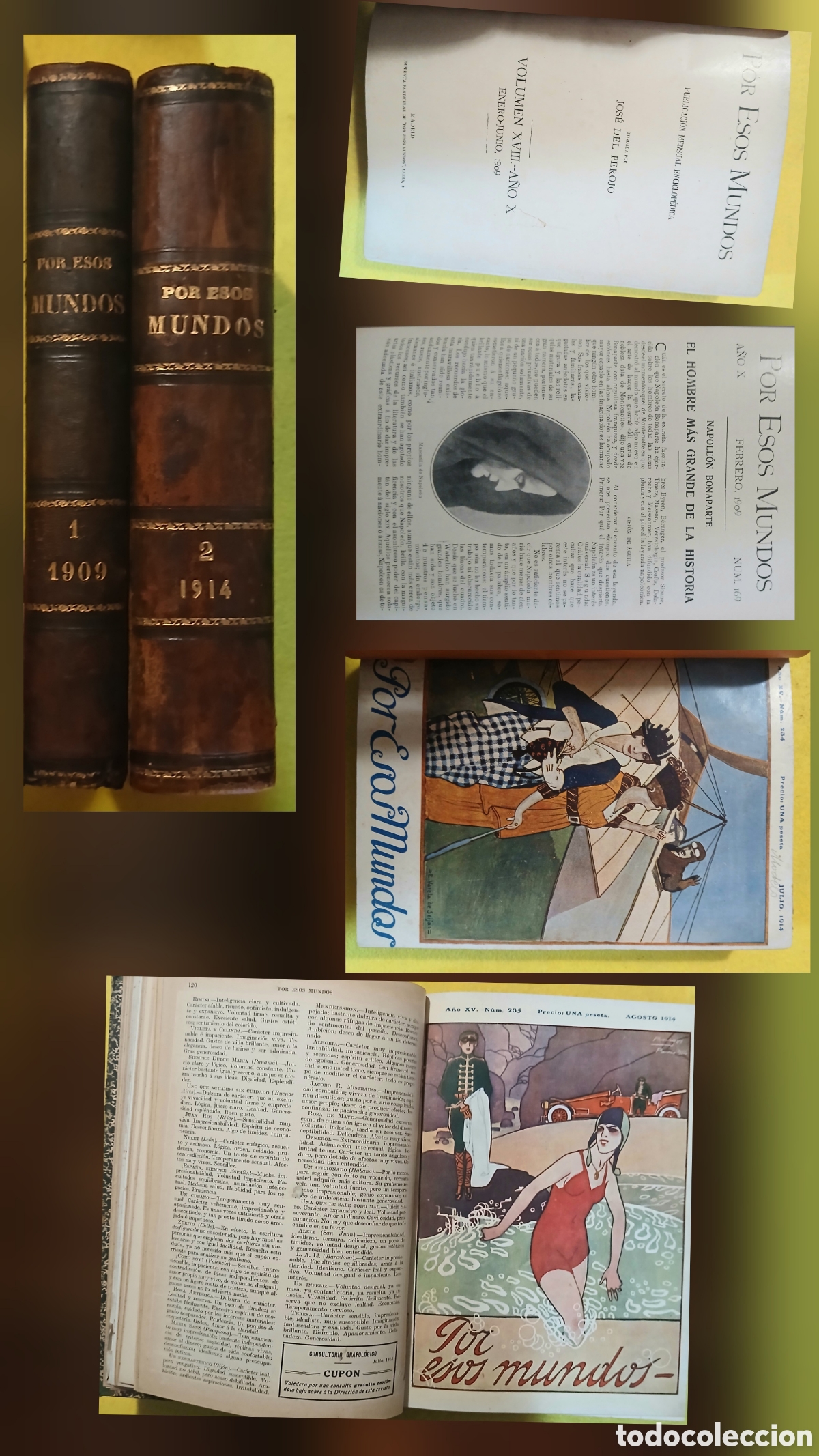 Libros antiguos: Por esos mundos, revista mensual