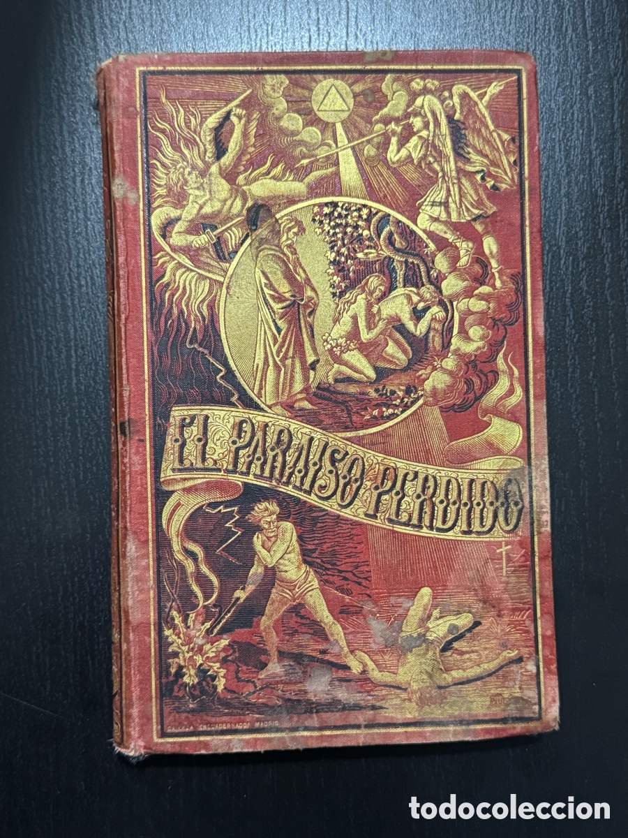 Livros antigos: El Para&iacute;so Perdido - John Milton (Saturnino Calleja)
