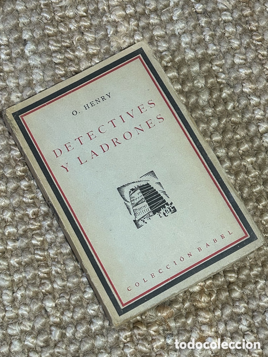 Libros antiguos: Detectives y ladrones - O. Henry - Espasa Calpe (1925) - Foto 1
