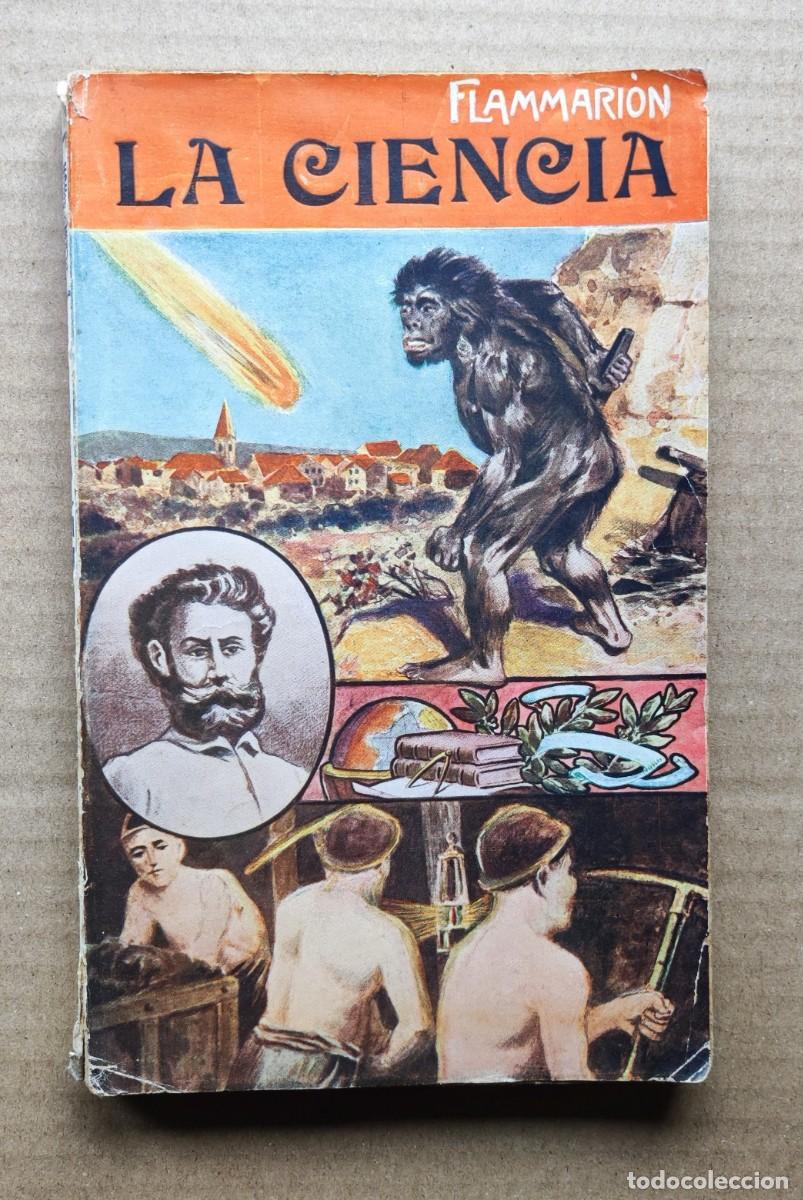 Libros antiguos: La ciencia, de Camilo Flammarion.