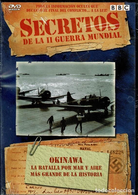 Libros antiguos: DVD. Secretos de la II Guerra Mundial. Okinawa: La batalla por el mar y aire m&aacute;s grande de la histor