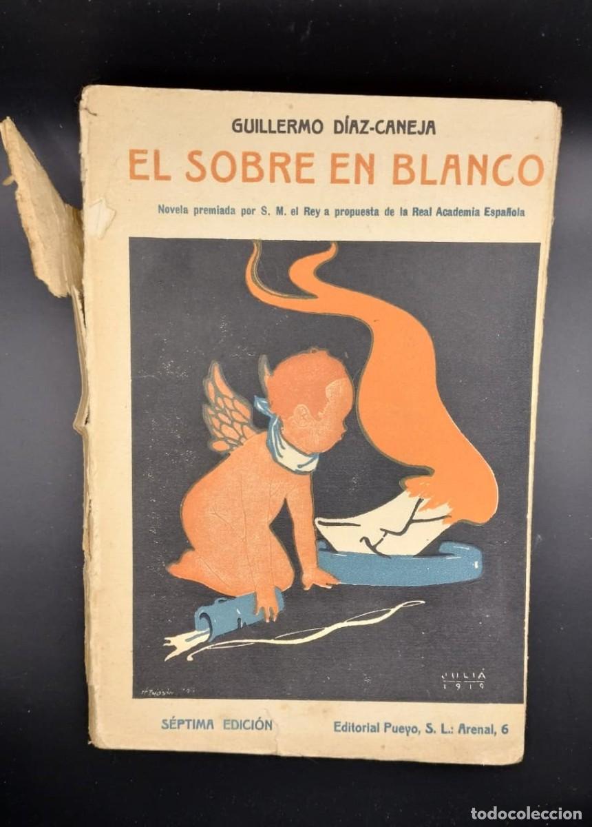 Libros antiguos: El sobre en blanco. Guillermo D&iacute;az-Caneja - Foto 1
