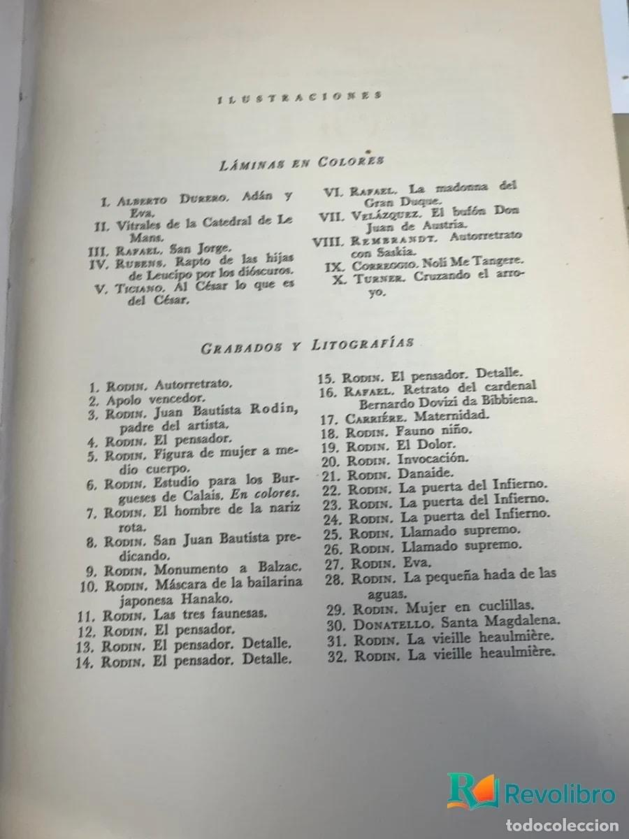 Libros antiguos: El arte - Augusto Rodin - Foto 4