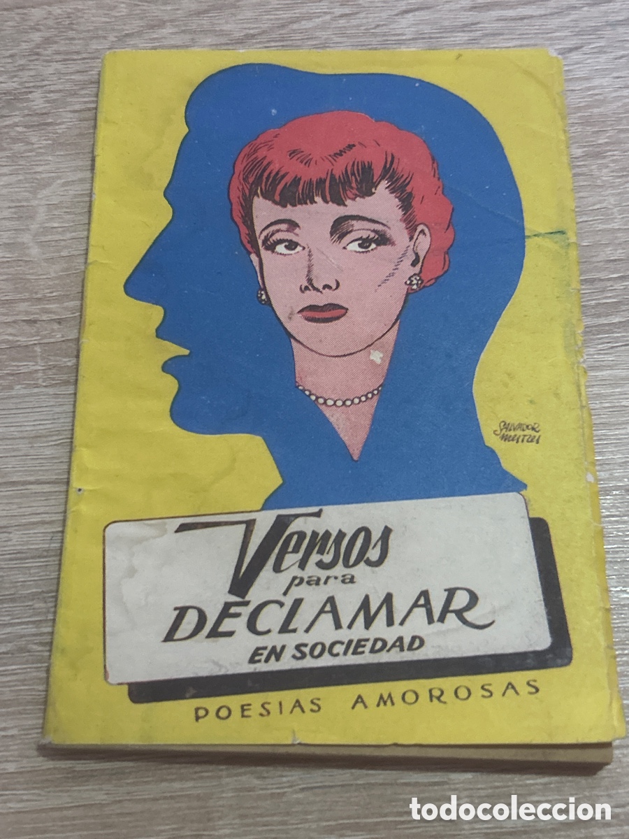 Libros antiguos: Poes&iacute;as amorosas versos para declamar en sociedad