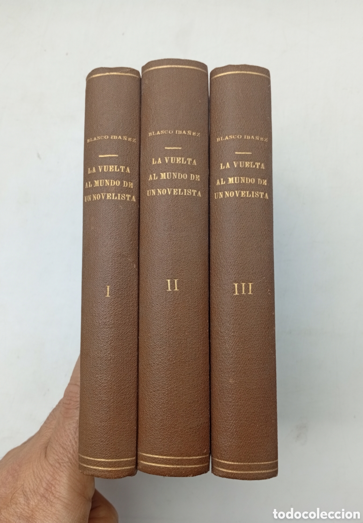 Libros antiguos: La vuelta al mundo de un novelista V. Blasco Ib&aacute;&ntilde;ez 1924