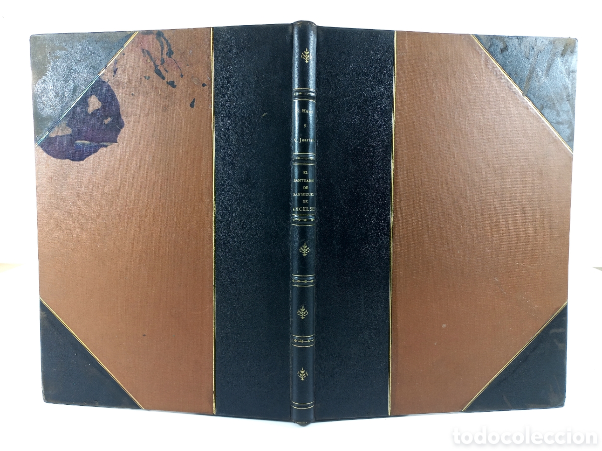Libros antiguos: El Santuario de San Miguel de Excelsis (Navarra) y su retablo esmaltado. Huici y Juaristi, 1929.