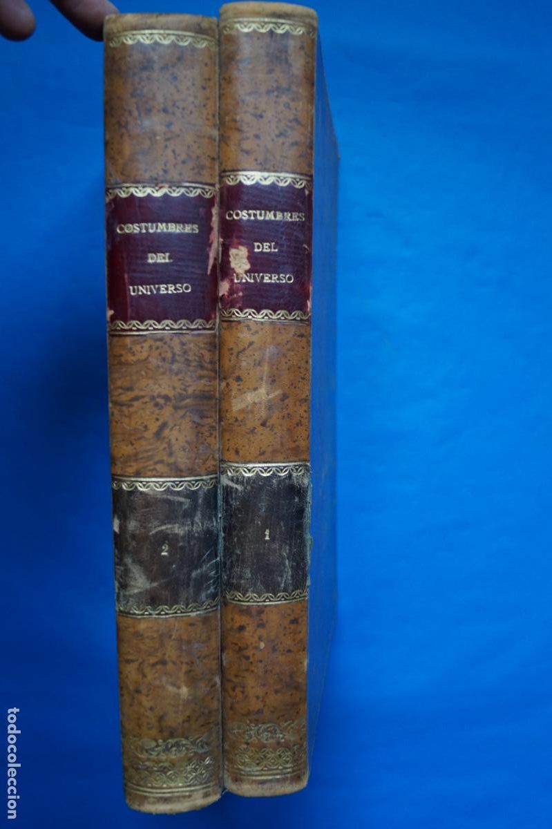 Libros antiguos: COSTUMBRES DEL UNIVERSO. NICOLAS DIAZ DE BENJUMEA. 1864