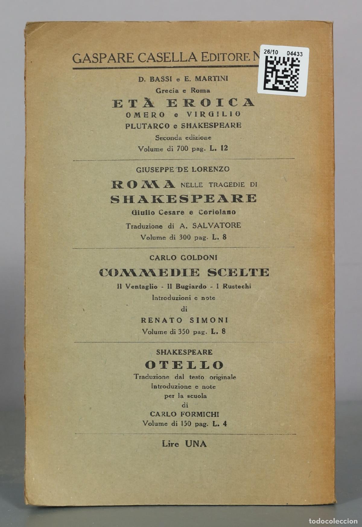 Libros antiguos: Le Cid - Corneille - Gaspare Casella Editore - Foto 2