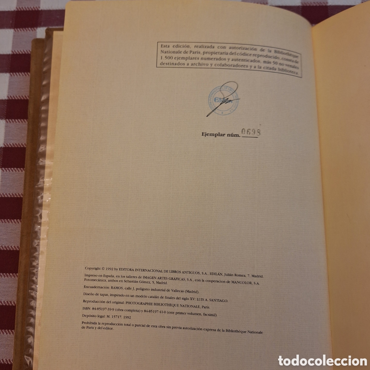 Libros antiguos: Facsimil Speculum animae - Foto 2