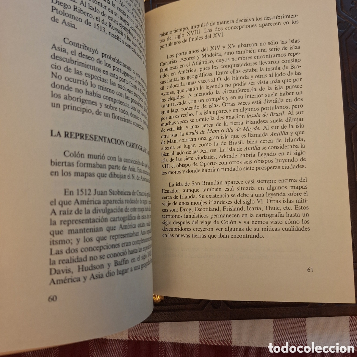 Libros antiguos: facs&iacute;mil del Atlas de Oliva - Foto 7