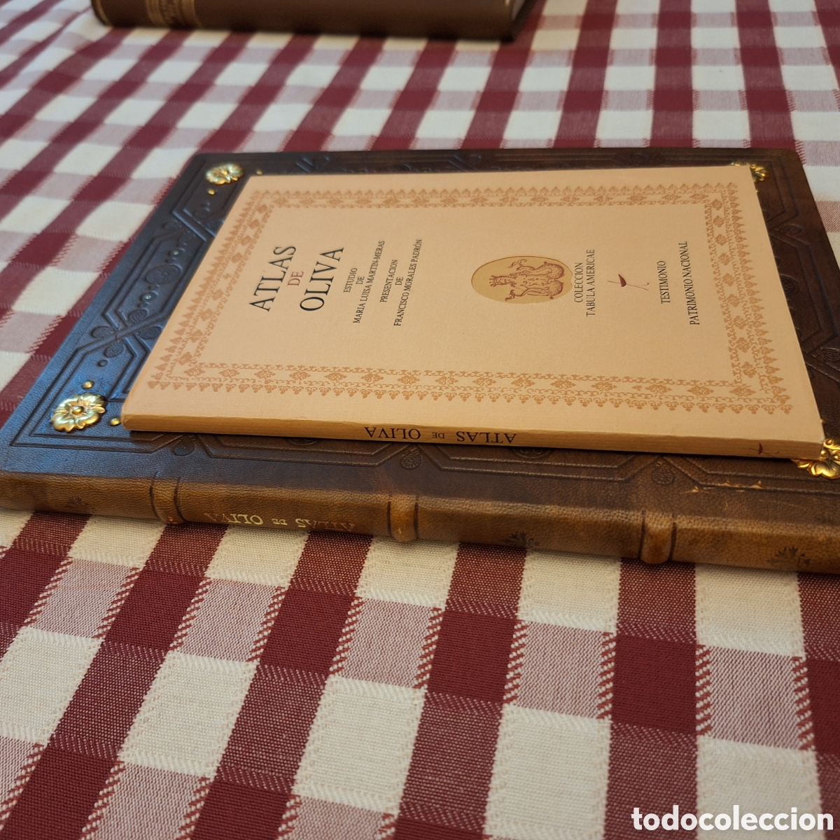 Libros antiguos: facs&iacute;mil del Atlas de Oliva - Foto 8