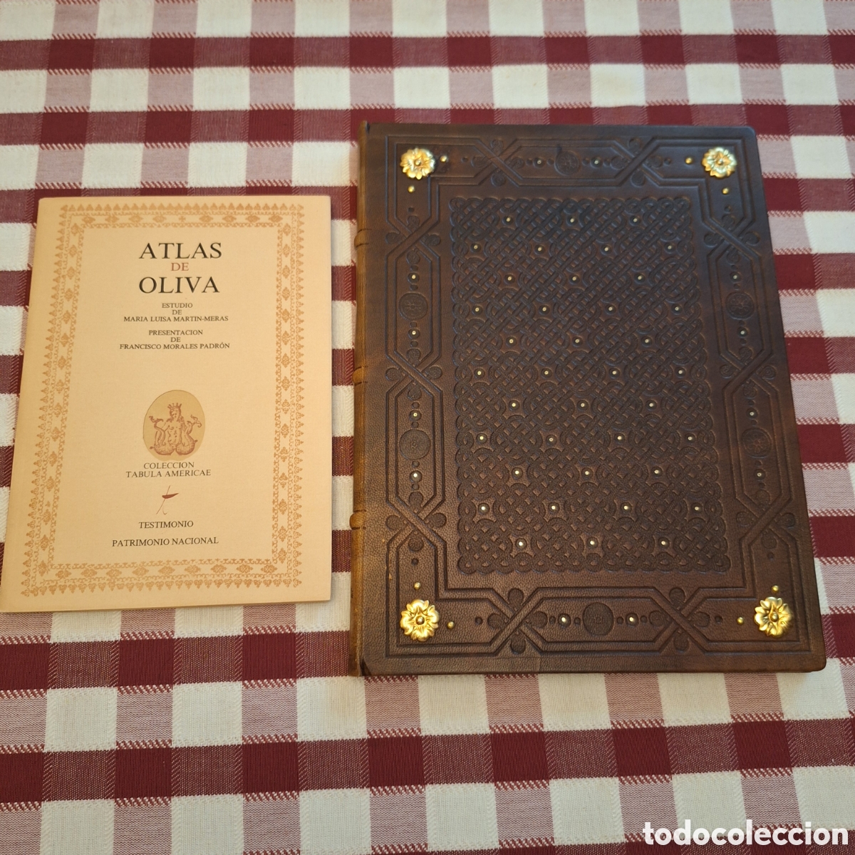 Libros antiguos: facs&iacute;mil del Atlas de Oliva - Foto 1