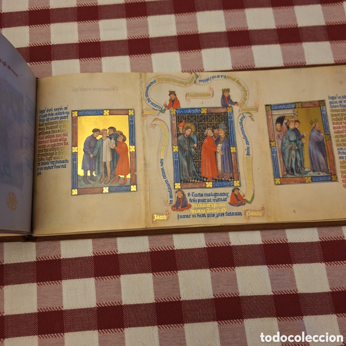 Libros antiguos: facs&iacute;mil de la Biblia de La Haya - Foto 3