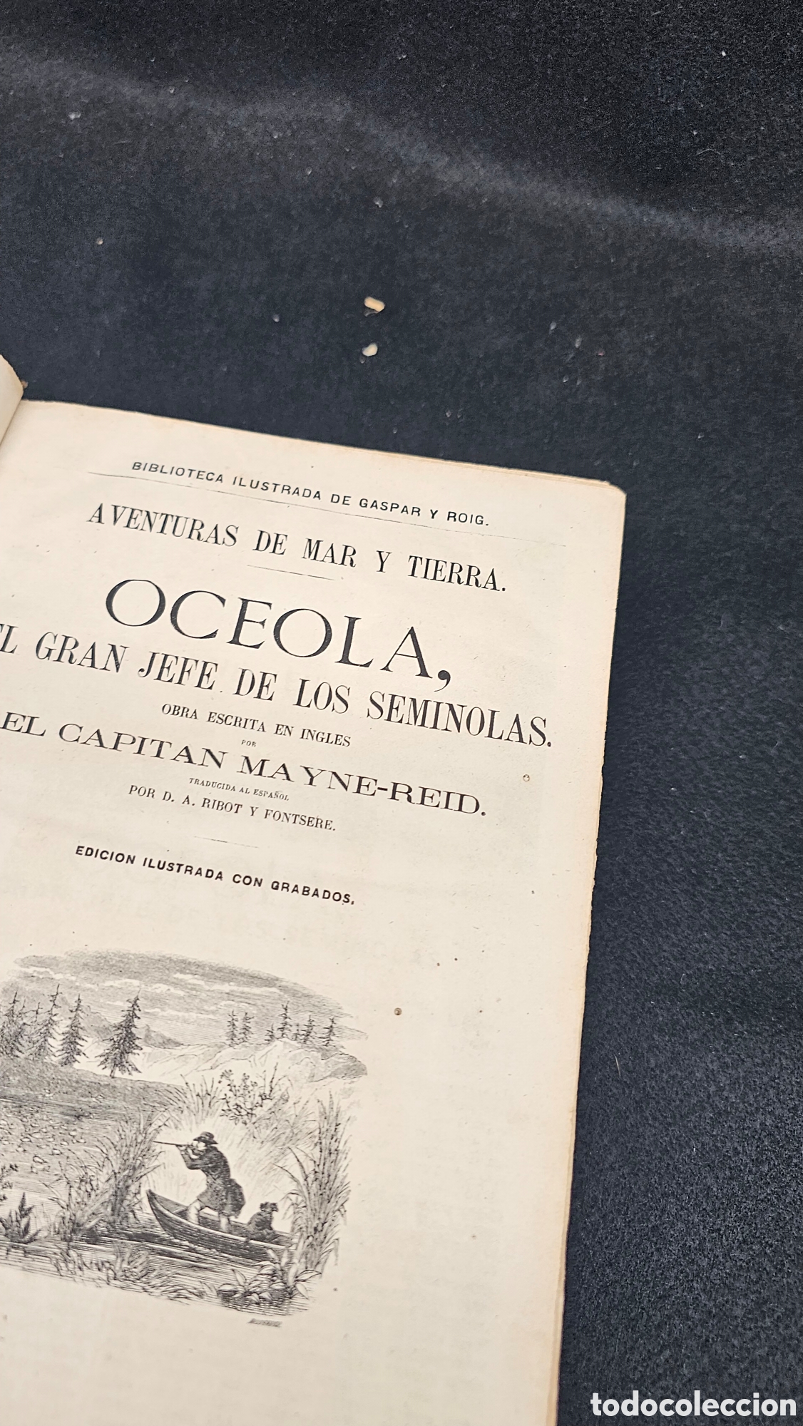 Libros antiguos: 2 libros antiguos con grabados 1871 - Foto 5
