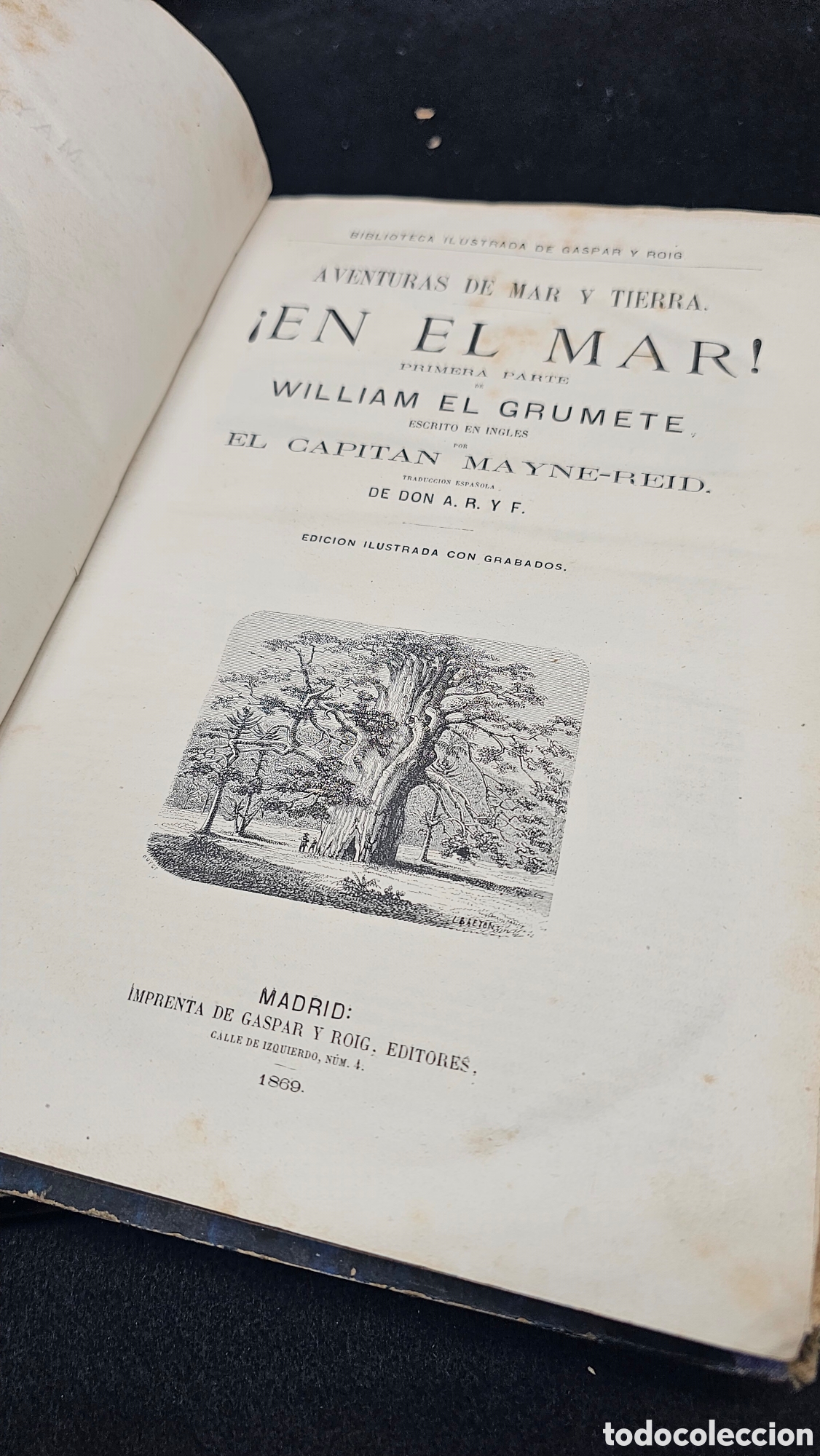 Libros antiguos: 2 libros antiguos con grabados 1871 - Foto 11