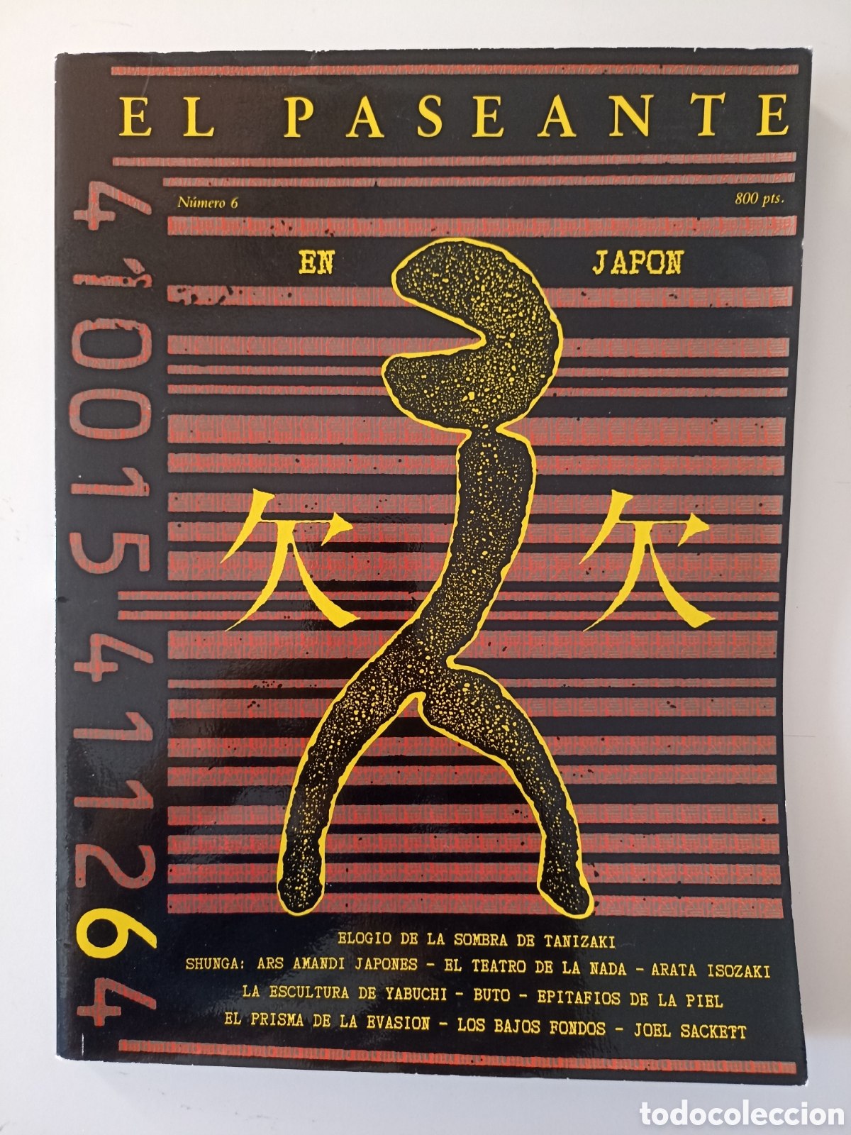 Libros antiguos: Revista El paseante n&ordm;6 Jap&oacute;n (1987) Junichiro Tanizaki, Arata Isozaki, etc